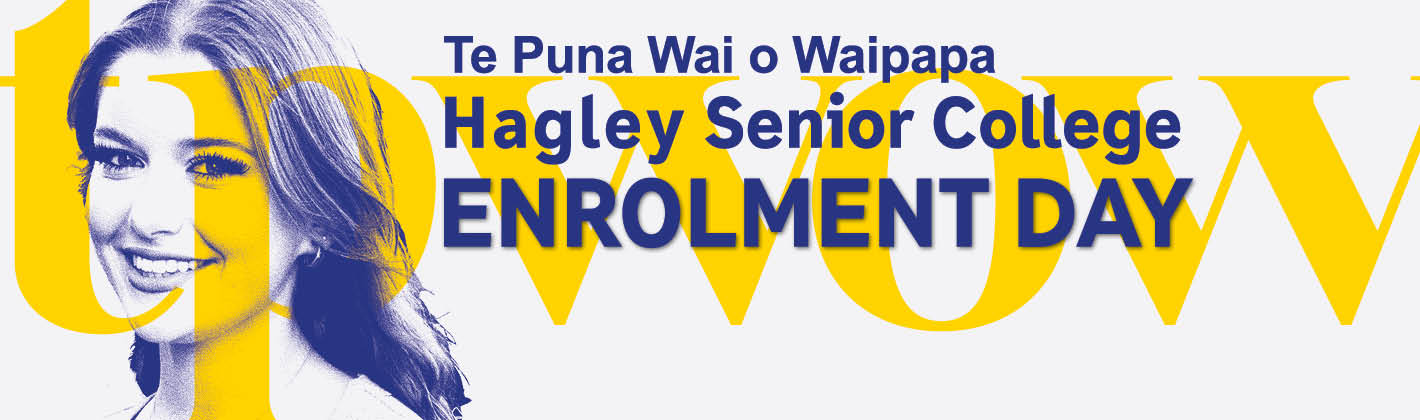 Senior Enrolment Day page banner